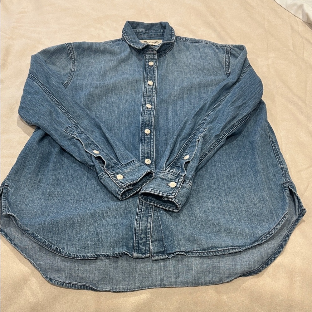Madewell Classic Blue Denim Shirt